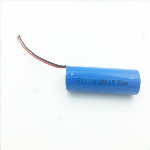 3.7v  1000mAh 18650动力锂电池