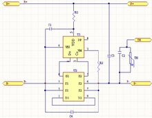 锂电池保护板原理图